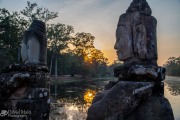 Sunset in Angkor