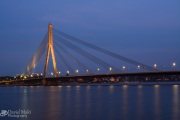 Riga Bridge in Early Morning